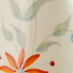 fabindia home Fabindia Pushp Hand-painted Multicolor Ceramic Mug image 5