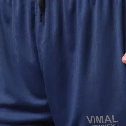 Vimal Jonney Blue Slim Fit Track Pants image 5