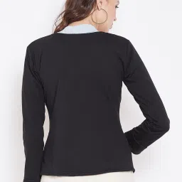 Belle Fille Black & White Regular Fit Jacket image 2