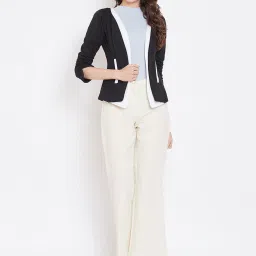 Belle Fille Black & White Regular Fit Jacket image 4