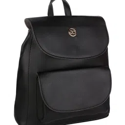 Gio Collection Black Solid Backpack image 2