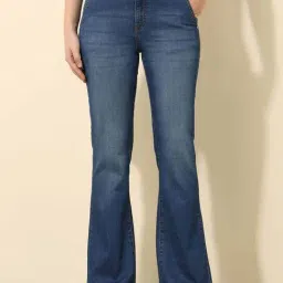 U.S. Polo Assn. Blue Cotton Bootcut Fit Jeans-picture-26