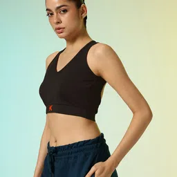 HRX by Hrithik Roshan Full Coverage Rapid-Dry Padded Training Bra image 2