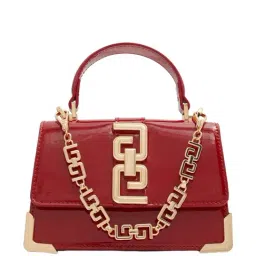 Aldo Red Solid Small Sling Handbag-image-1
