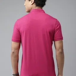 Park Avenue Striped Polo Collar Slim Fit T-shirt image 4