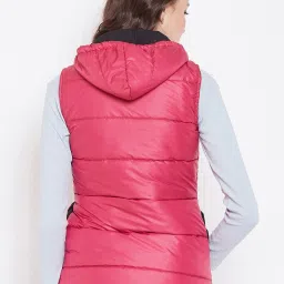 Belle Fille Fuchsia Quilted Jacket image 2