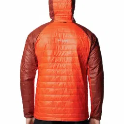 Columbia Maroon Regular Fit Colour Block Sports Hoodie image 2