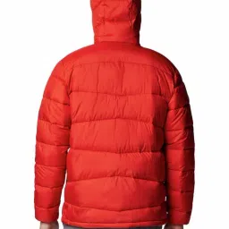 Columbia Sail Red Regular Fit Quilted Sports Hoodie image 2