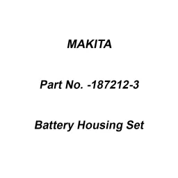 Makita Battery Housing Set Suitable for HR202D, Part No 187212-3-picture-12