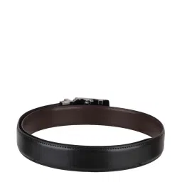 Kara Black & Brown Faux Leather Reversible Belt  for Men image 2