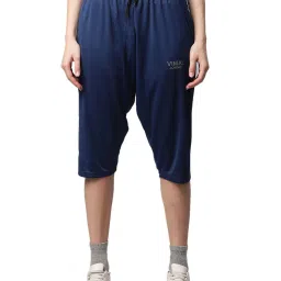 Vimal Jonney Blue Slim Fit Capris image 1