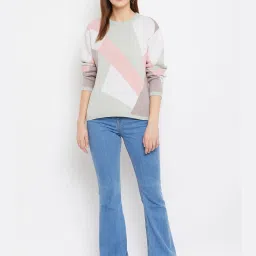 MADAME Multicolor Regular Fit Sweater image 4