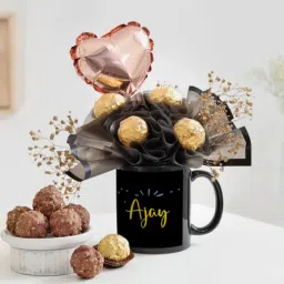 Personalized Birthday Mug And Chocolates Combo image 2