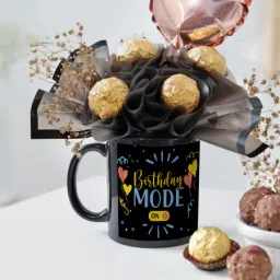 Personalized Birthday Mug And Chocolates Combo image 4
