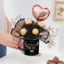 Personalized Birthday Mug And Chocolates Combo image 5