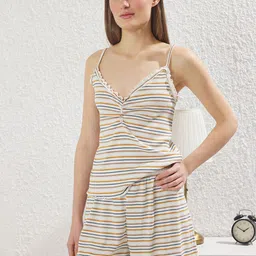 Trendyol Striped Night suit-picture-35