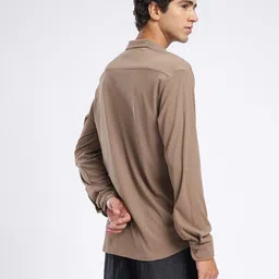 glitchez Striped Textured Casual Shirt image 4