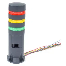 IDEC LD6A LED Stacked Indicator Direct Mounting Type with 60 mm Outer Dia, LD6A-2DZQB-GY-picture-30