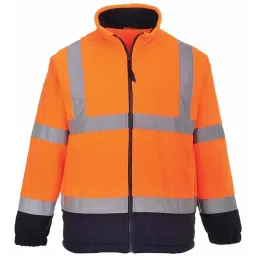 RS PRO Navy/Orange Men Hi Vis Fleece, XXXL Model No 9186059-picture-18