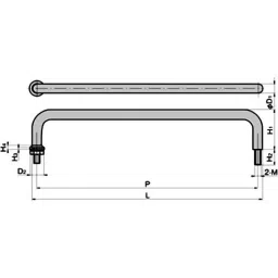 TAKIGEN Stainless Steel Round Bar Handle Gloss Barrel Polishing, A-1042-B-10-picture-37