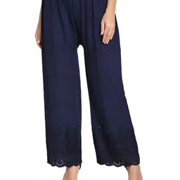 MIXFIT Women Embroidered Pleated Trousers-image-36