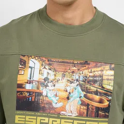 SF JEANS by Pantaloons Men Graphic Printed T-shirt image 2