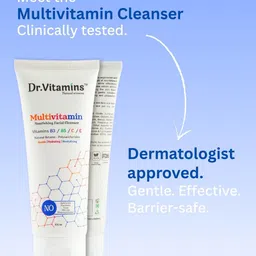 Dr. Vitamins Multivitamin Nourishing Facial Cleanser- 100 ml image 5