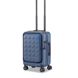 Samsonite Red TOIIS M Expandable Textured Hard-Sided Cabin Trolley Bag image 1