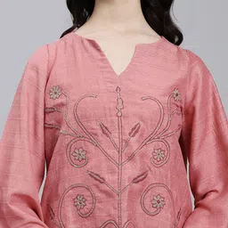 WoowZerZ Embroidered Tunic & Palazzos Co-Ord Set image 5