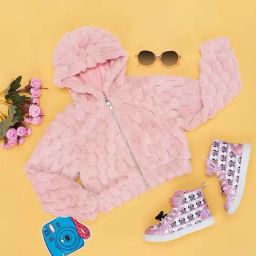 YU by Pantaloons Kids Pink Regular Fit Full Sleeves Jacket-picture-34