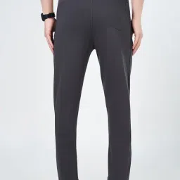 Ajile By Pantaloons Charcoal Black Slim Fit Trackpants image 2