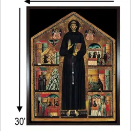 Indian Classic Art Multicolor Canvas Abstract Wall Art image 5