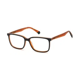 Polaroid Black Rectangular Eye Frames for Men image 1