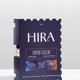 HIRA Men Dive Club Long Lasting Eau De Parfum - 5 ml image 2
