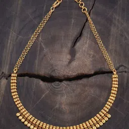 Kushal's Fashion Jewellery Golden Necklace for Women image 1
