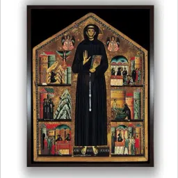 Indian Classic Art Multicolor Canvas Abstract Wall Art image 2