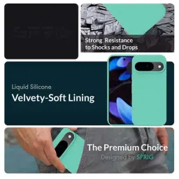 Sprig Back Cover for GOOGLE PIXEL 9 Pro (Blue) image 2