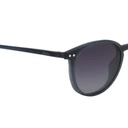 Ted Smith Grey Polarized Round Unisex Clip On Frames Clip On Sunglasses image 5