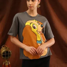 KAZO Grey Graphic T-Shirt image 1