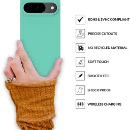 Sprig Back Cover for GOOGLE PIXEL 9 Pro (Blue) image 4