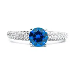 Ornate Jewels 92.5 Sterling Silver Ever So Sparkly Ring for Women-picture-27