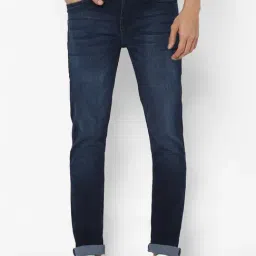 Forever 21 Blue Mid Waist Straight Fit Regular Length Jeans-picture-31