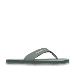 Skechers Men's COURTWALD INDIA Charcoal Casual Flip Flops image 1