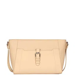 Saint G Pink Solid Medium Sling Handbag image 1