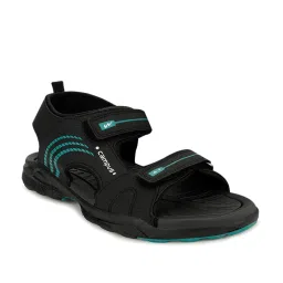 Campus Black Floater Sandals image 2