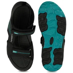 Campus Black Floater Sandals image 3