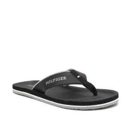 Tommy Hilfiger Men's Black Flip Flops-image-53