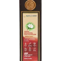 ROOTS AND HERBS White Lotus Youth Enhancing Face Activator - 220 ml image 4