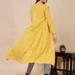 Cation Yellow Printed Shrug image 2