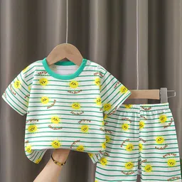 StyleCast x Revolte Boys Printed Short Sleeves Pure Cotton T-shirt With Shorts-picture-22